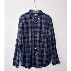 J. Crew Factory Men's Button Down Shirt in Tartan Plaid